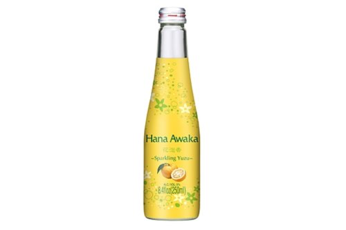 Saké pétillant au yuzu 5% Ozeki Hana Awaka - 25cl Saké pétillant au yuzu 5% Ozeki Hana Awaka - 25cl