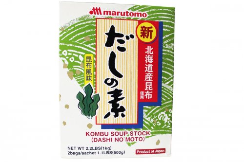Kombu Dashi no Moto Marutomo, base de bouillon à l'algue kombu - 1 Kg Kombu Dashi no Moto Marutomo, base de bouillon à l'algue kombu - 1 Kg